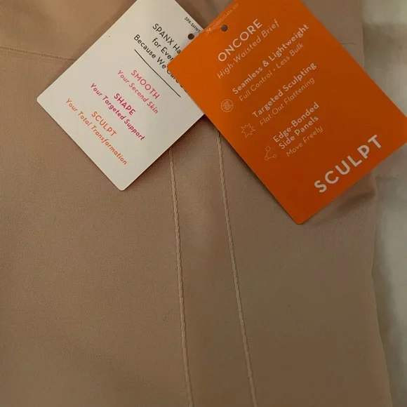 Spanx Sculpt-Oncore High Waisted Brief Size Large ~ NWT - Picture 4 of 7